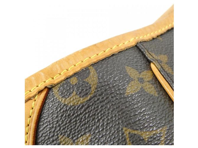 Borsa a Spalla Louis Vuitton Monogram Galliera PM Marrone - vista 5