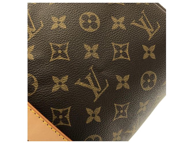 Borsa Boston Louis Vuitton Monogram Keepall 45cm Marrone - vista 2