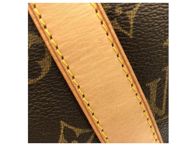 Borsa Boston Louis Vuitton Monogram Keepall 45cm Marrone - vista 3
