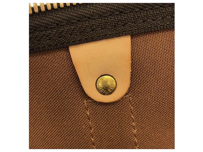 Borsa Boston Louis Vuitton Monogram Keepall 45cm Marrone - vista 8