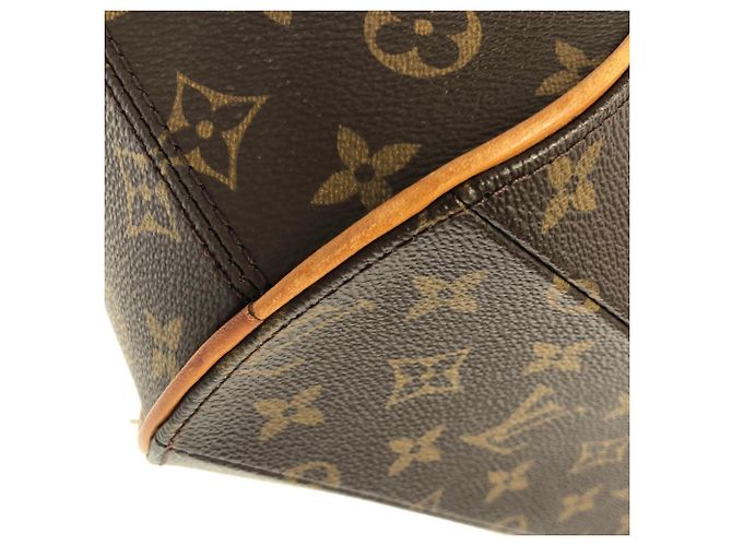 Borsa Louis Vuitton Monogram Ellipse MM Marrone - vista 2