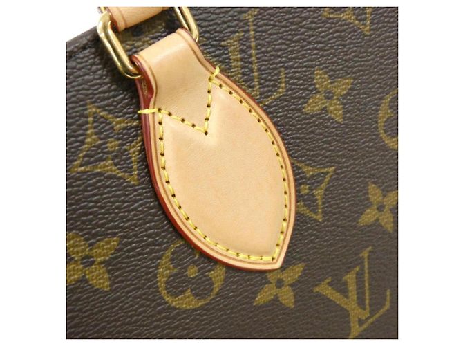 Bolso Louis Vuitton Monogram Sac Plat PM Castaño - vista 3