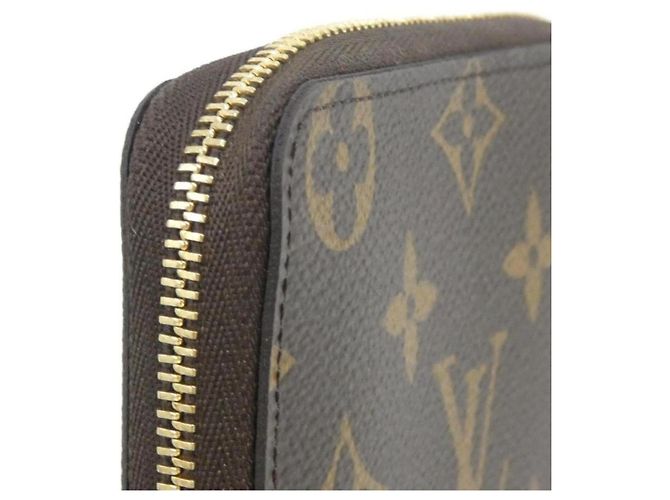Portafoglio Monogram Zippy Louis Vuitton Marrone - vista 4