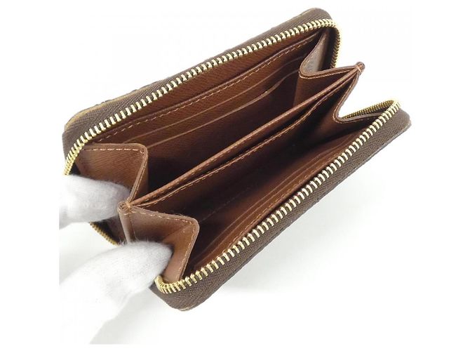 Monedero Monogram Zippy Louis Vuitton Castaño - vista 5