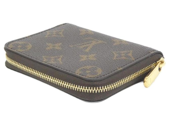 Louis Vuitton Monogram Zippy Münzbeutel Braun - Ansicht 2
