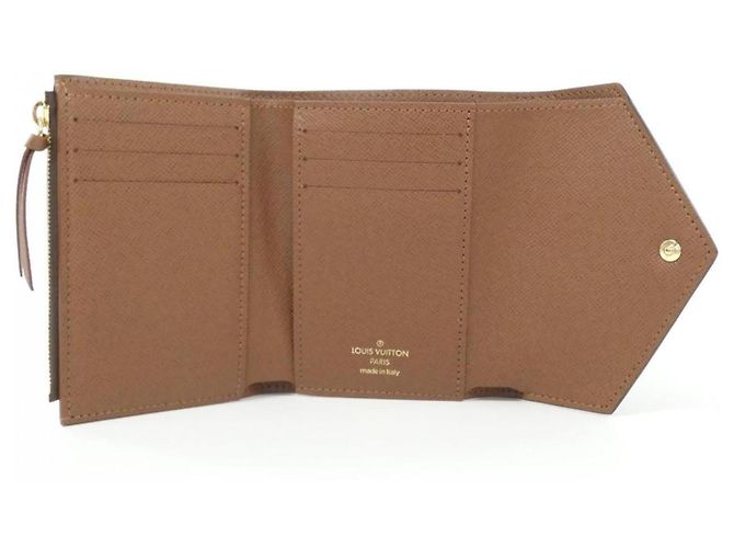 Louis Vuitton Monogram Portefeuille Victorine Geldbörse Braun - Ansicht 3