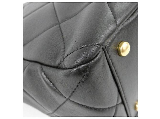 Timeless Borsa Chanel in pelle di agnello nera Nero - vista 3