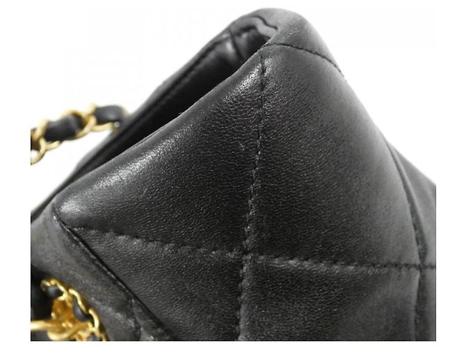 Timeless Borsa Chanel in pelle di agnello nera Nero - vista 6