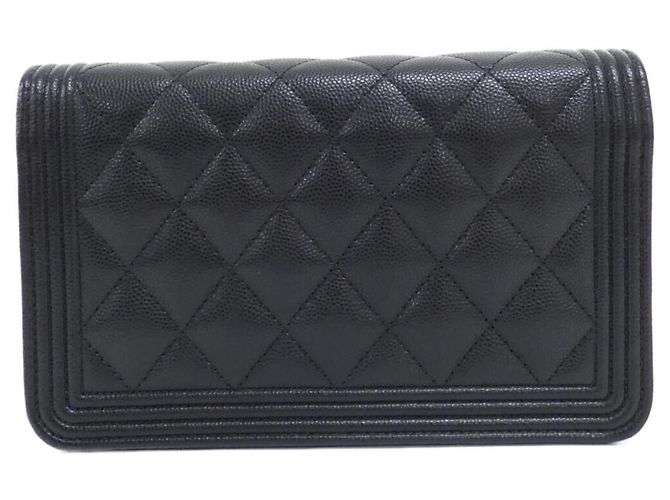 Catena per portafoglio Chanel Boy Line AP1117 Nero - vista 2
