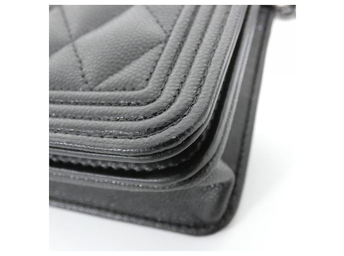 Catena per portafoglio Chanel Boy Line AP1117 Nero - vista 3