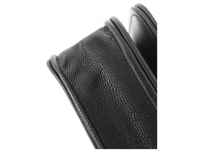 Chanel Boy Line AP1117 Chain Shoulder Wallet Nero - vista 3