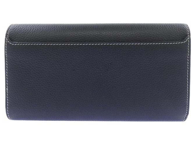 Portafoglio bi-fold nero Christian Dior - vista 2
