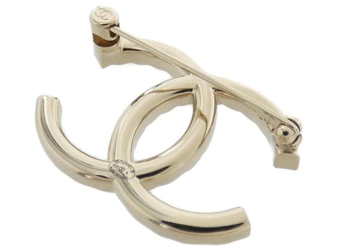 Chanel Brosche Clear und Gold Golden - Ansicht 2