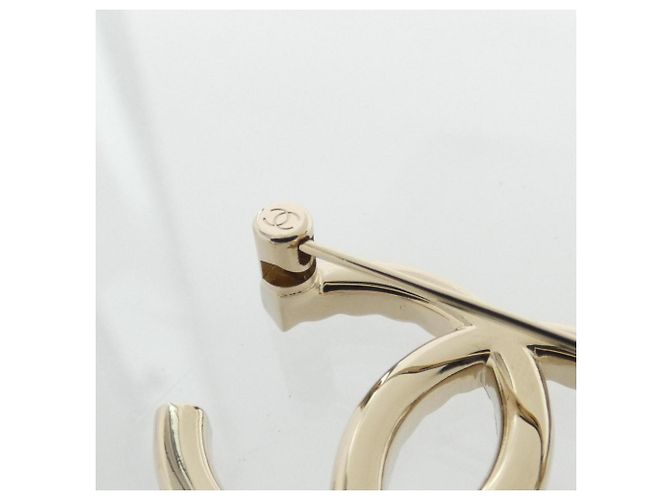 Chanel Brosche Clear und Gold Golden - Ansicht 3