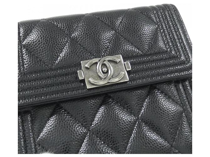 Cartera Chanel Boy Line 80734 Negro - vista 5