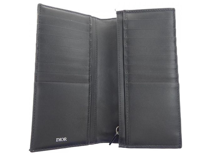 Cartera larga vertical Christian Dior Negro - vista 4