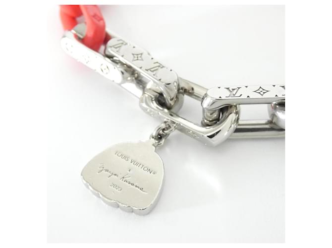 Bracciale Charm Louis Vuitton Nero Rosso - vista 4
