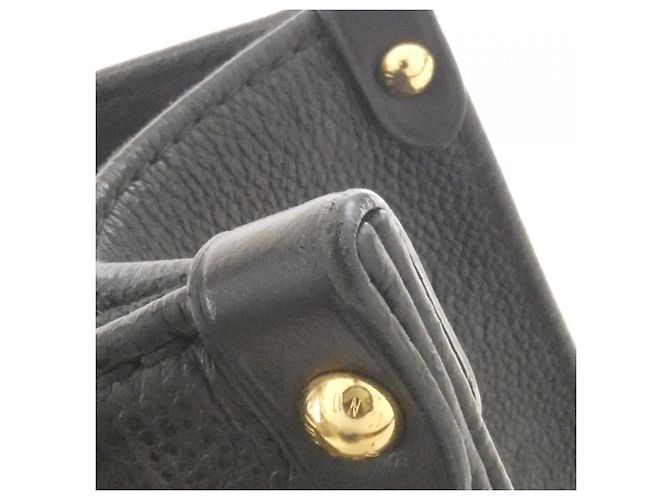 Borsa Louis Vuitton Monogram Empreinte OnTheGo PM Nero - vista 4
