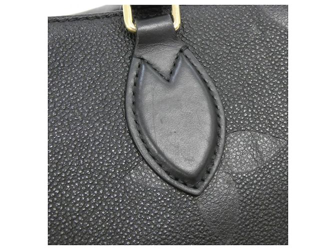 Borsa Louis Vuitton Monogram Empreinte OnTheGo MM Nero - vista 5