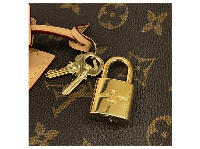 Borsa Louis Vuitton Monogram Alma PM Marrone Monogramma - vista 4