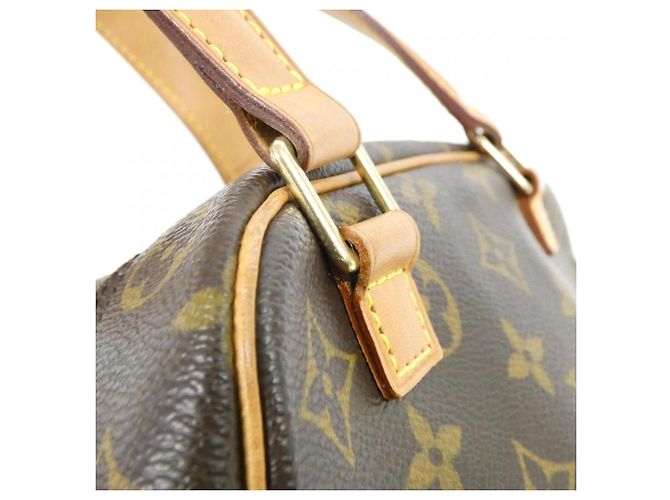 Borsa Louis Vuitton Monogram Excentri Cité Marrone Monogramma - vista 4