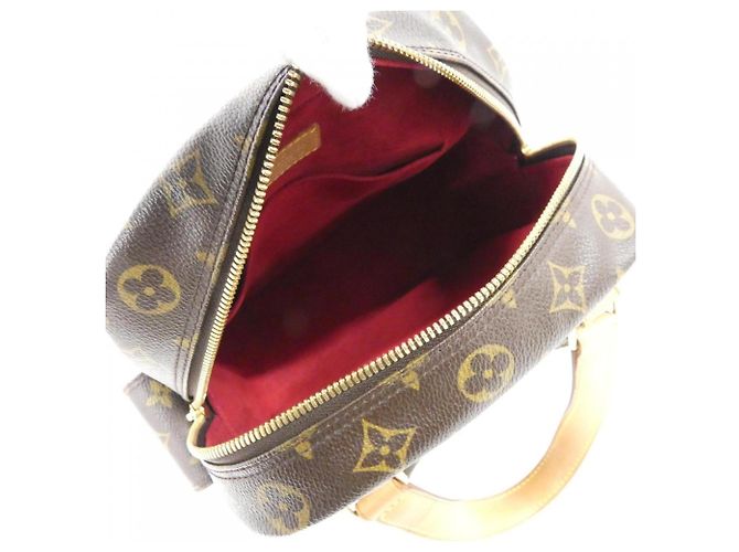Borsa Louis Vuitton Monogram Excentri Cité Marrone Monogramma - vista 6
