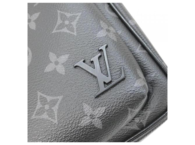 Louis Vuitton Monogram Eclipse Avenue Sling Bag PM Black - view 6