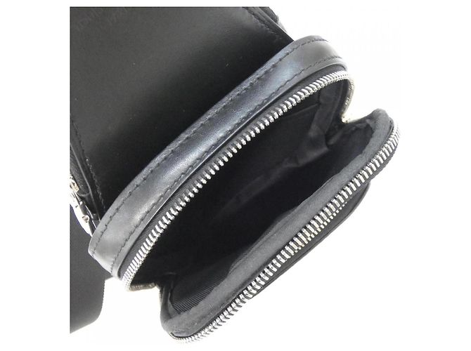 Louis Vuitton Monogram Eclipse Avenue Sling Bag PM Black - view 8