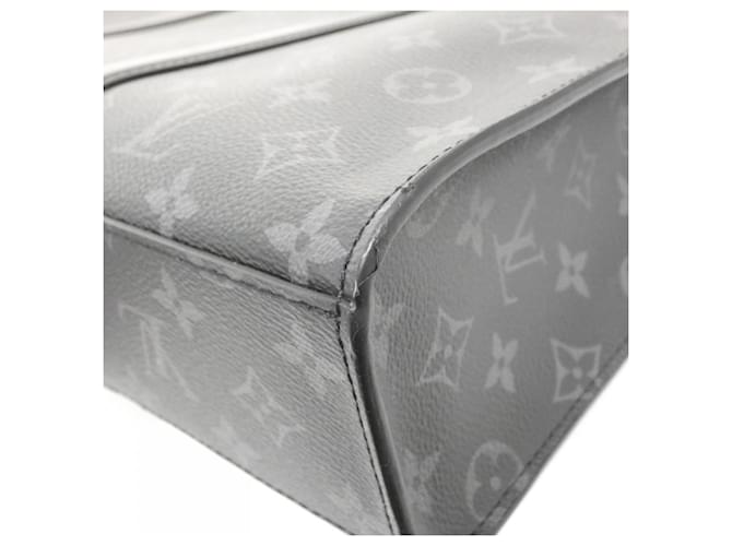 Borsa Louis Vuitton Monogram Eclipse Sac Plat Horizontal Zip Nero Monogramma - vista 2