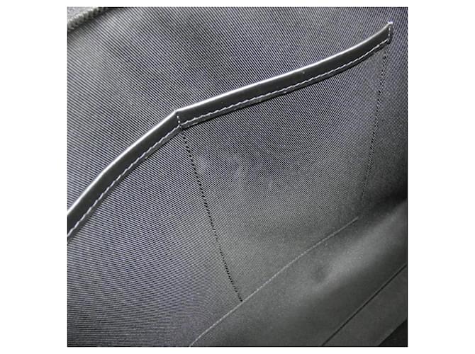 Borsa Louis Vuitton Monogram Eclipse Sac Plat Horizontal Zip Nero Monogramma - vista 9