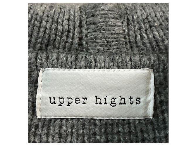 Autre Marque Abrigo de punto upperhights Castaño - vista 5
