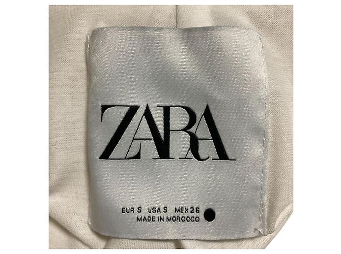 Autre Marque Abrigo de mezcla de lana ZARA ZW COLLECTION Crudo - vista 4