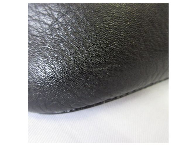 Autre Marque Borsa a tracolla J&M Davidson in pelle di vitello con catena Nero - vista 14
