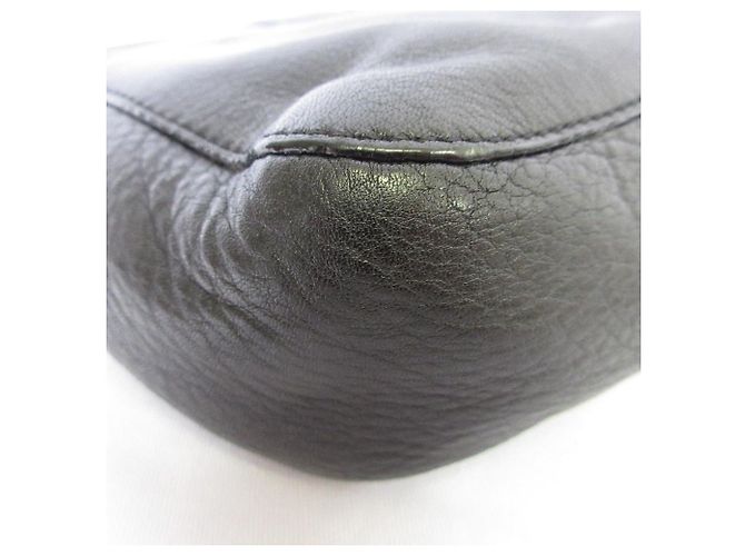 Autre Marque Borsa a tracolla J&M Davidson in pelle di vitello con catena Nero - vista 7
