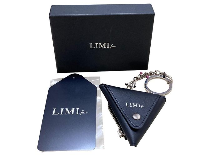 Autre Marque Monedero LIMI feu Chain Coin Case Negro Plata - vista 12