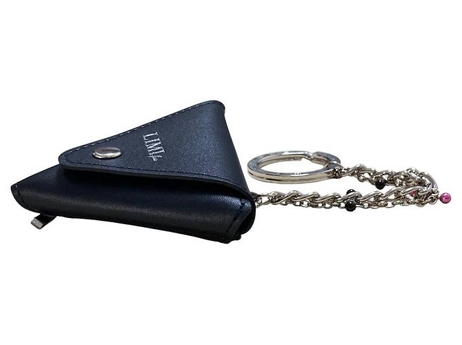 Autre Marque Monedero LIMI feu Chain Coin Case Negro Plata - vista 4