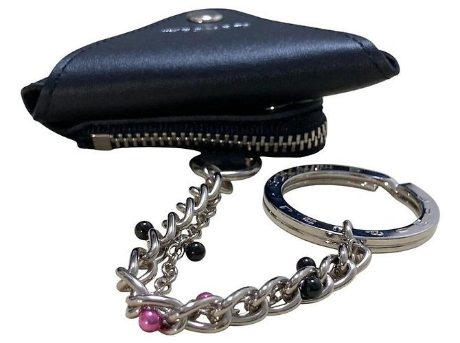 Autre Marque Monedero LIMI feu Chain Coin Case Negro Plata - vista 5