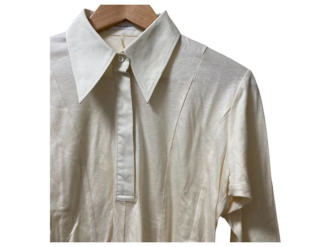 Autre Marque Camicia a maniche lunghe Satoru Sasaki Beige Crudo - vista 2