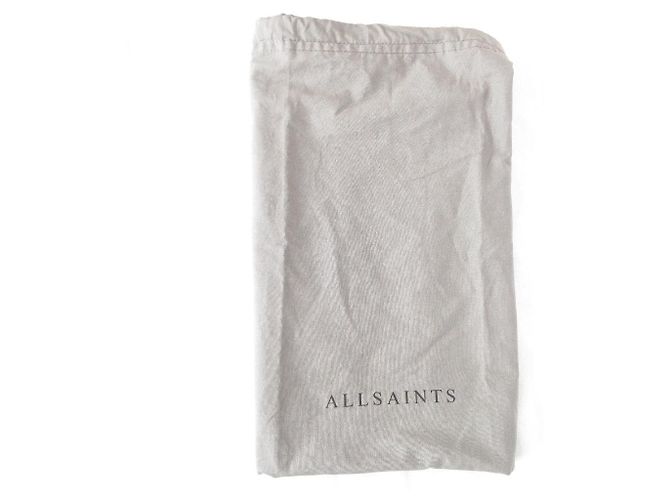 Autre Marque Sac à bandoulière en daim All Saints FREEDOM BUCKET Marron - vue 12