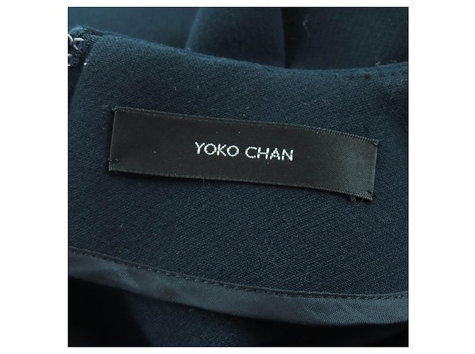 Autre Marque Polyesterkleid YOKO CHAN One Piece Blau Marineblau - Ansicht 6