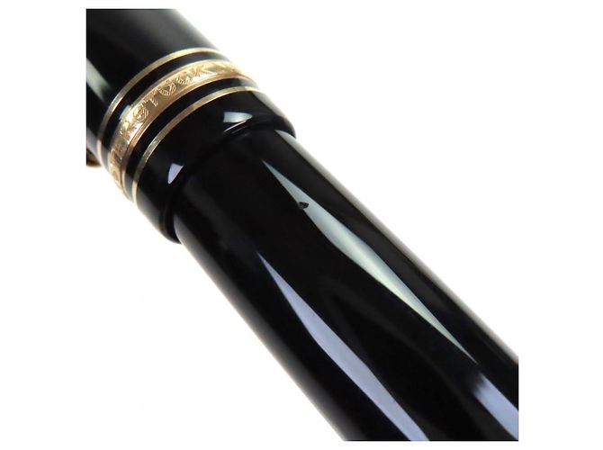 MONTBLANC Meisterstück Au750 Füllfederhalter Schwarz - Ansicht 13