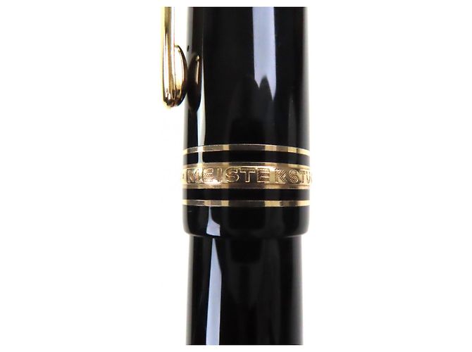 MONTBLANC Meisterstück Au750 Füllfederhalter Schwarz - Ansicht 9