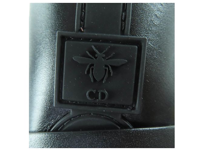 Stivaletti in pelle Christian Dior DIOR EMPREINTE Nero - vista 12