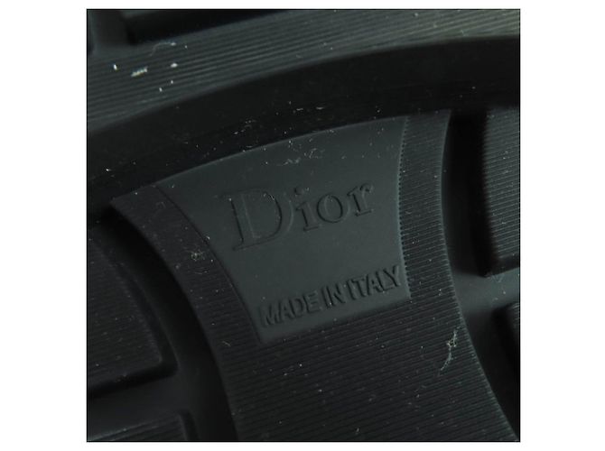 Stivaletti in pelle Christian Dior DIOR EMPREINTE Nero - vista 13