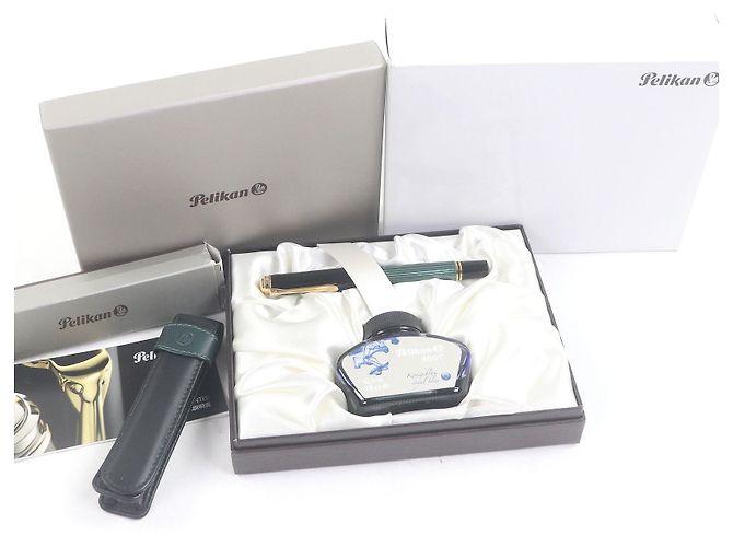 Autre Marque Pelikan Sovereign Füllfederhalter Schwarz - Ansicht 2