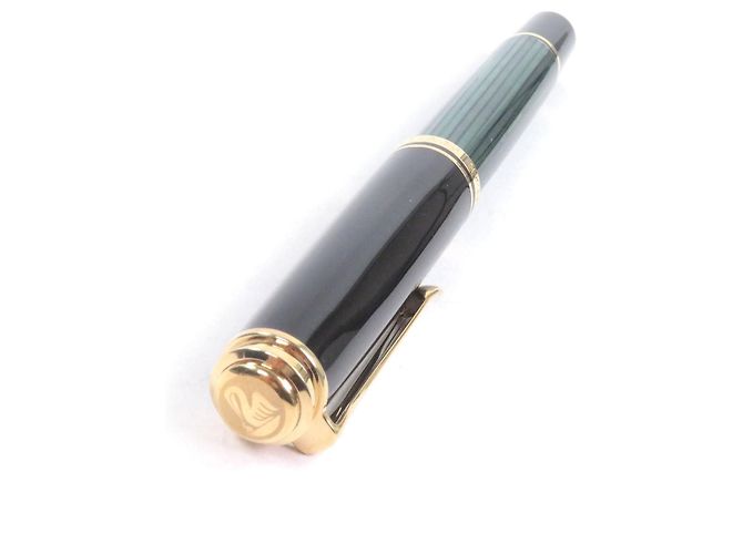 Autre Marque Pelikan Sovereign Füllfederhalter Schwarz - Ansicht 6