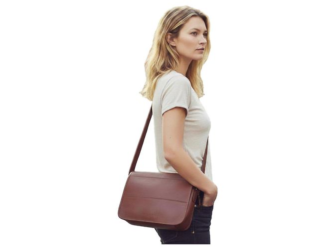 Coach Vintage Glove Tanned Leather Shoulder Bag Brown - view 2