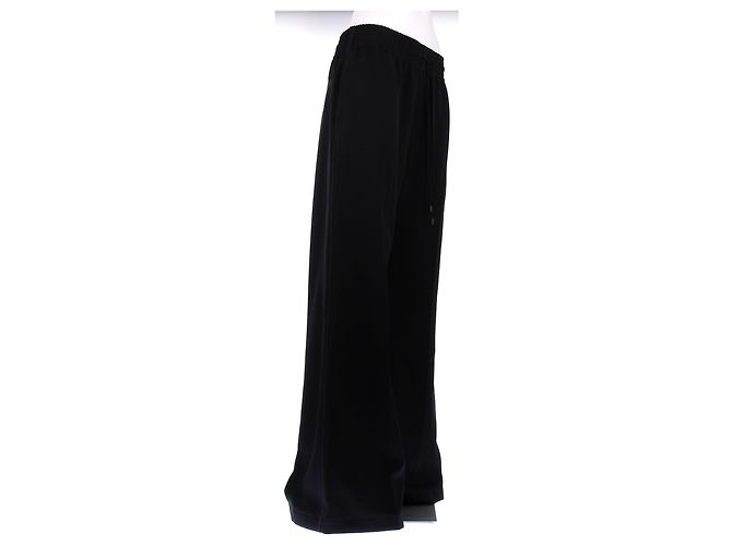 Phoebe Philo Hose aus Baumwolle Marineblau - Ansicht 3