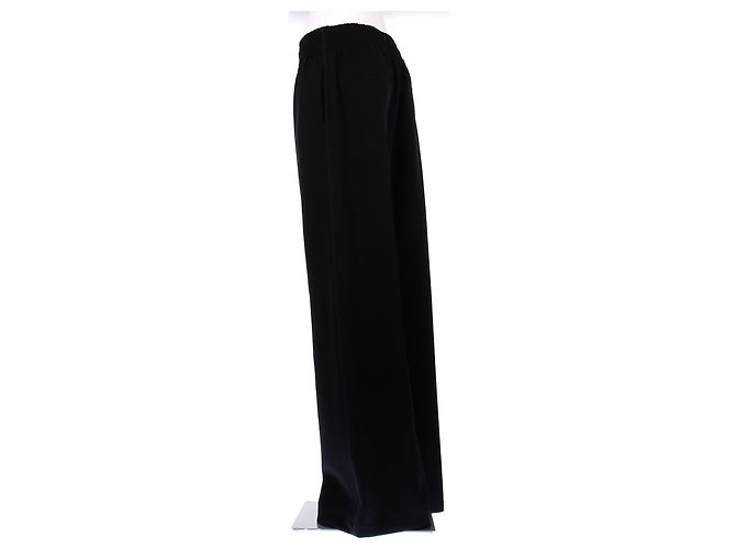 Phoebe Philo Hose aus Baumwolle Marineblau - Ansicht 4