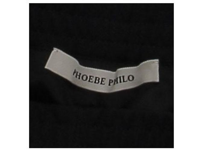 Phoebe Philo Hose aus Baumwolle Marineblau - Ansicht 6